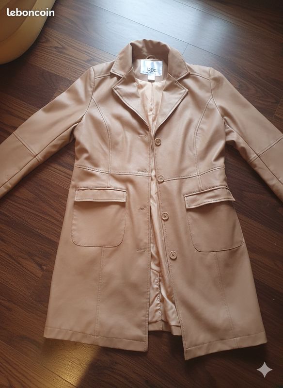 Veste Bomber Vintage Camel En Cuir D'agneau - Taille L, Couleur Noir Marron, Années 90
