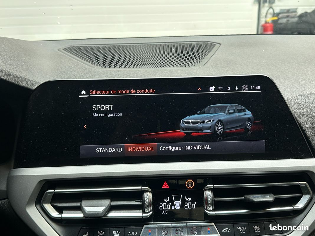 BMW SERIE 3 G20 318d 150 ch BVA8 + ENTRETIEN BMW + CAMÉRA DE RECUL + SIÈGES CHAUFFANTS + RÉGULATEUR ADAPTATIF (image 26)