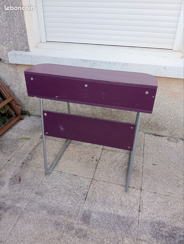 Bureau avec étagère (image 2)