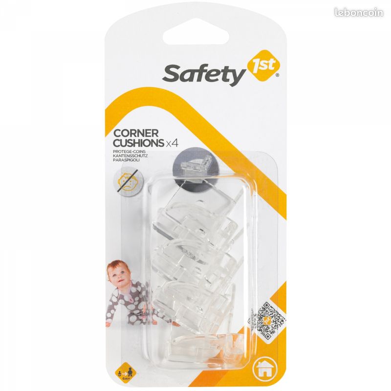 Protections des coins de table pour bébé marque Safety 1st (image 1)