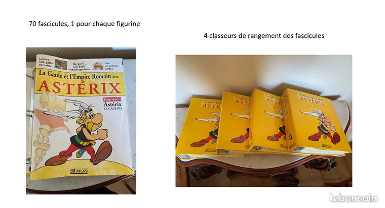 Scène Plastoy Astérix – Voyage En Charette – Édition Atlas – Figurine Collection – Très Bon état