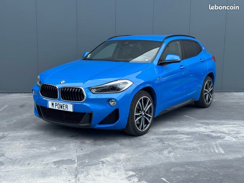 Bmw x2 2.0 d 190 cv pack m SPORT X / xdrive bleu misano / BVA / ALCANTARA / EXCELLENT ÉTAT (image 1)