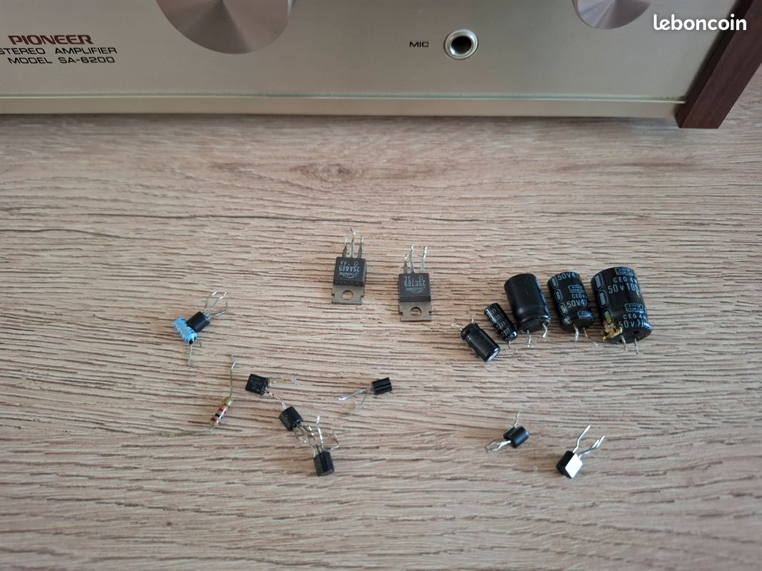 Chaine hfi Pioneer ampli SA-6200 + tuner TX-6200 vintage (image 15)