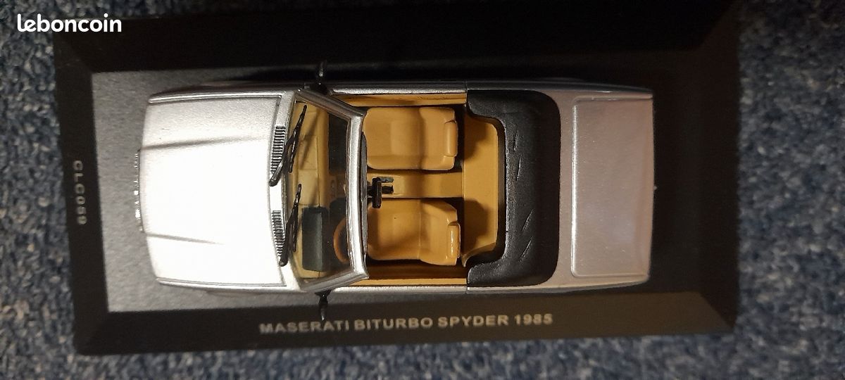 Miniature auto 1/43 Maserati biturbo spyder(Ixo) - Collection