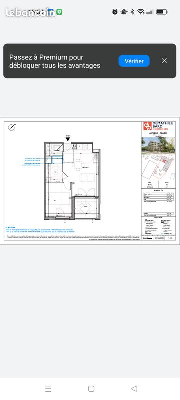 Appartement 2 pièces 43 m² · à Bruges · 43 m² · 950 €/mois