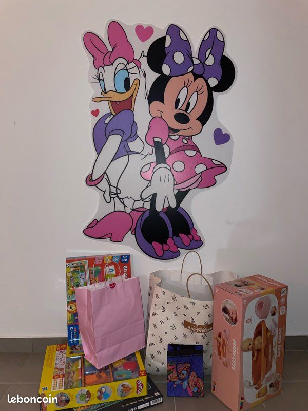 Décoration anniversaire Minnie & Daisy – Grand format (image 2)