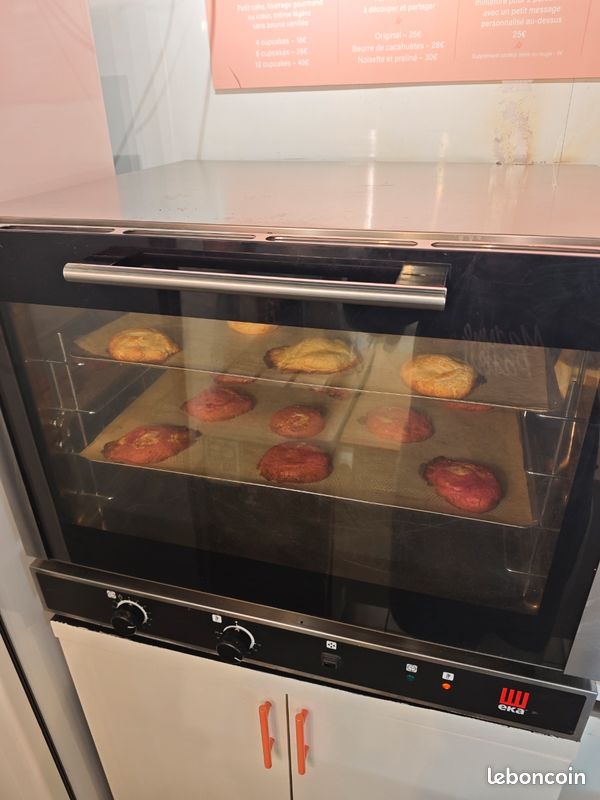Four à convection professionnel EKA EKF 464 – 4 niveaux 600×400 mm – Monophasé 230V – 3,4 kW – Idéal boulangerie/pâtisserie – Très Bon état de fonctionnement (image 1)