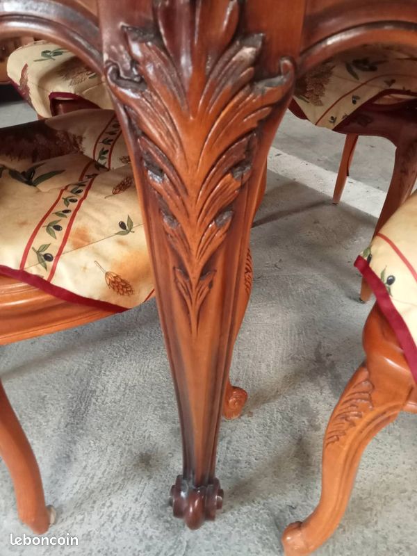 Table provençale en merisier (image 3)