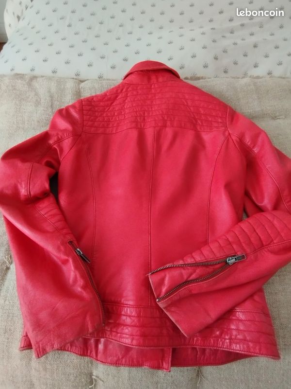 Blouson cuir Naf Naf Vêtements