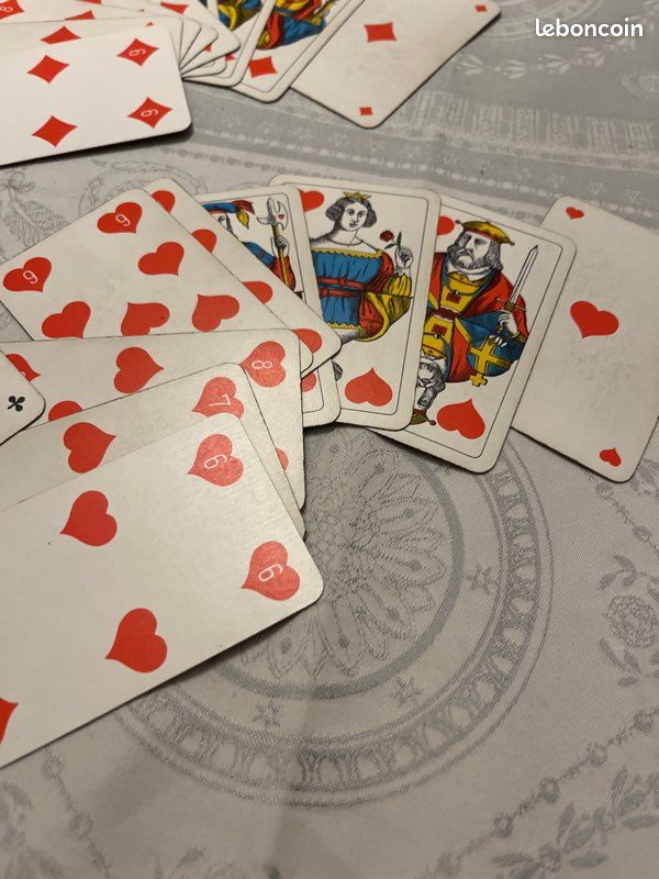 Jeu De Cartes Autrichien Ancien ASS - Portrait Viennois - 32 Cartes - C.1930