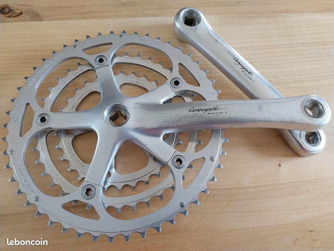 Campagnolo Super Record Pédalier Double 170 50-44T Nuovo Anneaux