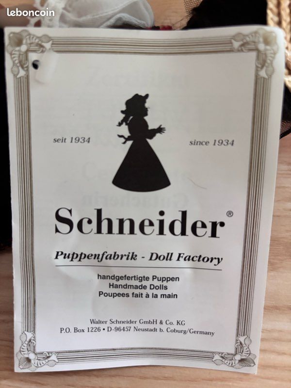 Poupée Schneider (image 4)