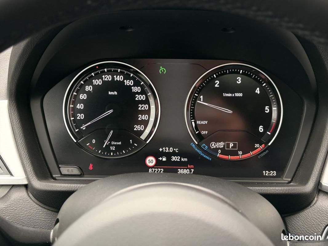 BMW X1 (2) Lci Xdrive 18D 2.0 150 Ch Bva8 M Sport Toit Ouvrant / 18 D 2Nd Main Suivi Complet (image 13)