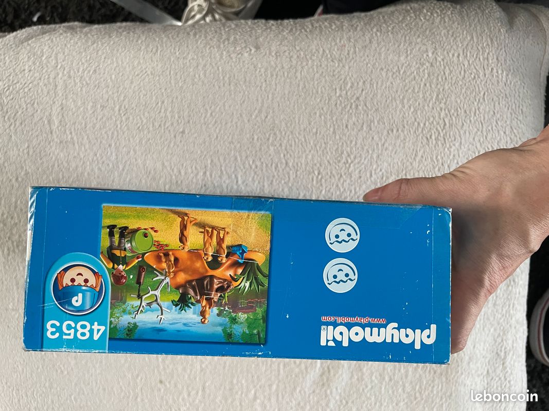 Figurine Playmobil Zoo - Suricate En Position Assis - Réf. 4853 / O3117 - Occasion - Vérifier État