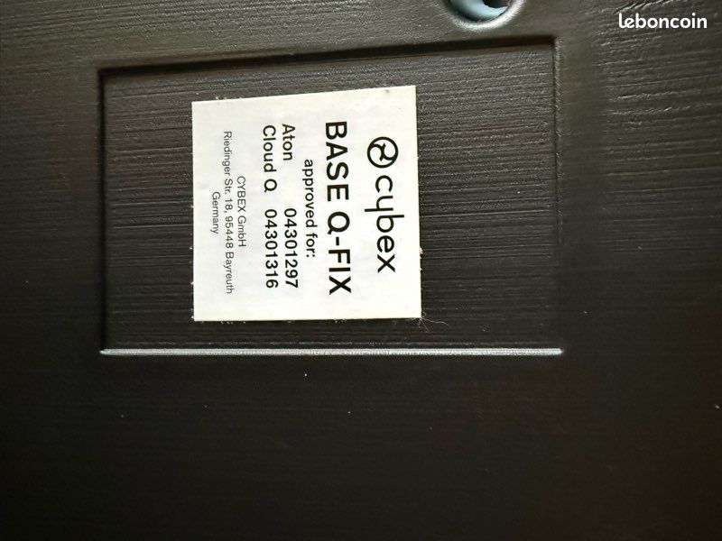 Base isofix Q-Fix Cybex (image 4)