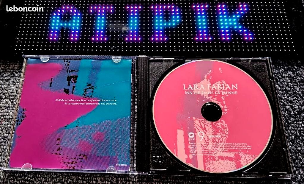 🎵 Cd Lara Fabian "Ma Vie Dans La Tienne" Édition Collector 🌟 (image 5)
