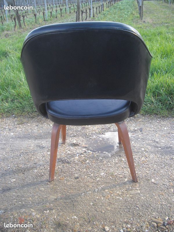 Fauteuil de direction conférence vintage années 60 Eero Saarinen (image 2)