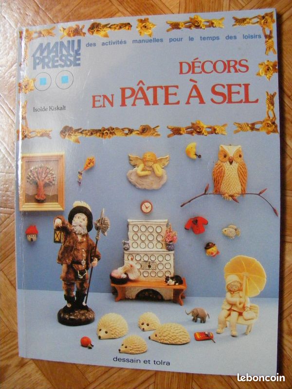Livre décors en pâte à sel Isrolde Kiskalt (image 1)