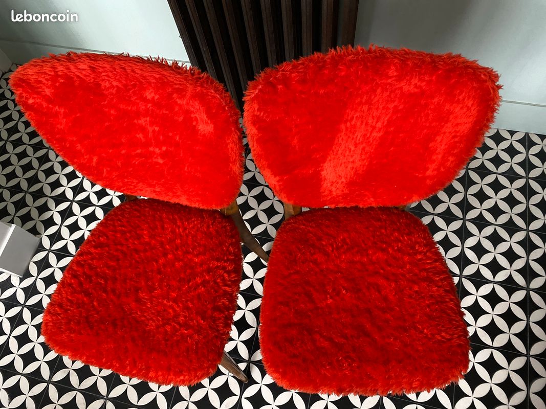 Paire de chaises années 50 (image 5)