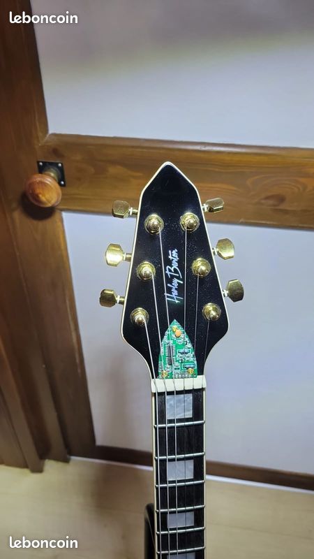 Guitare Custom Cyber Flying V vintage (2019) (image 10)