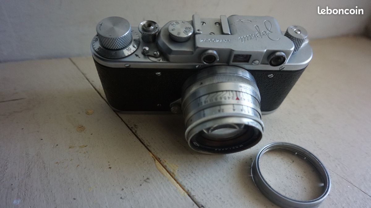 Zorki I C de 1952, Jupiter 8 même année, fonctionnels, étui special big nose, Lire... (image 11)