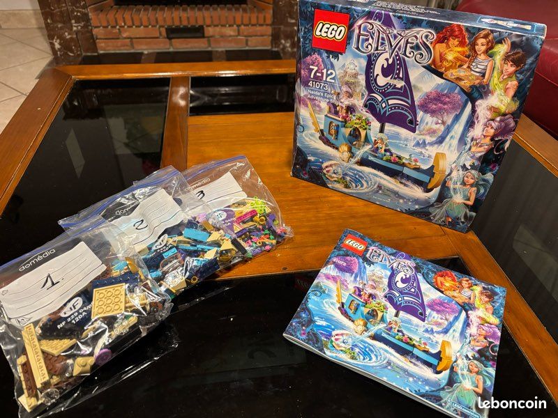 Lego Elves « LE BATEAU MAGIQUE DE NAIDA ET AIRA » Jeux Jouets
