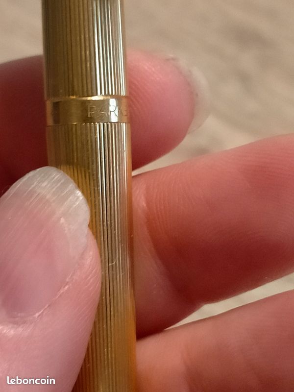 Stylo Bille Parker Général Motors France Argenté - Avec écrin - Occasion