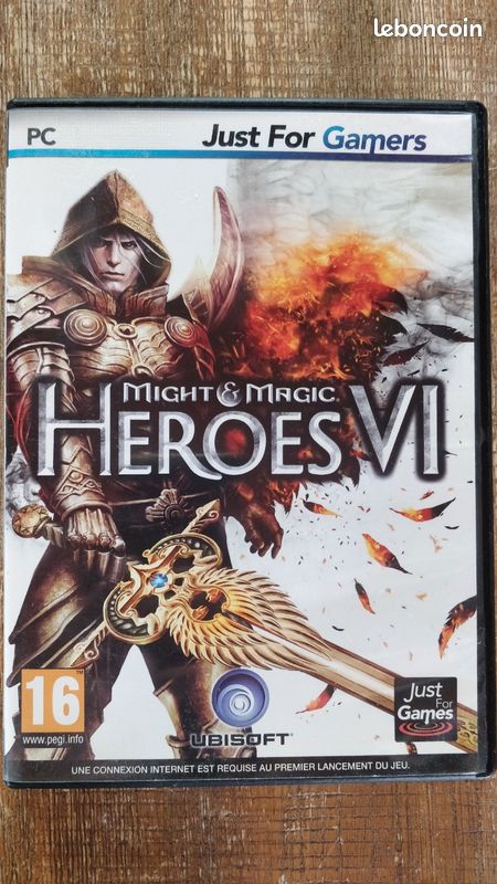 Jeu PC Heroes Of Might & Magic VI - Version Complète - Bon état - Boîtier Et Livret Inclus