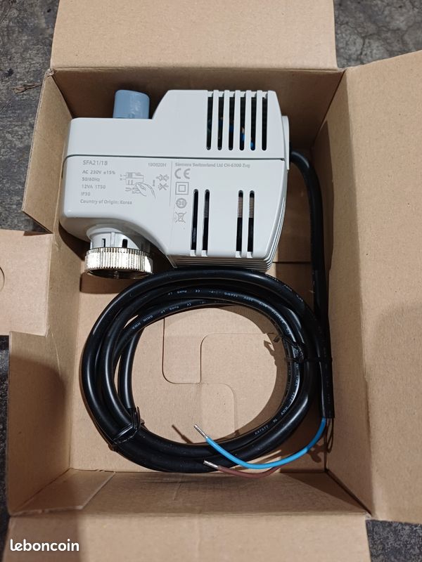 Servomoteur Électrique Siemens BPZ:SFA21/18 – En Stock, Prêt à Être Installé