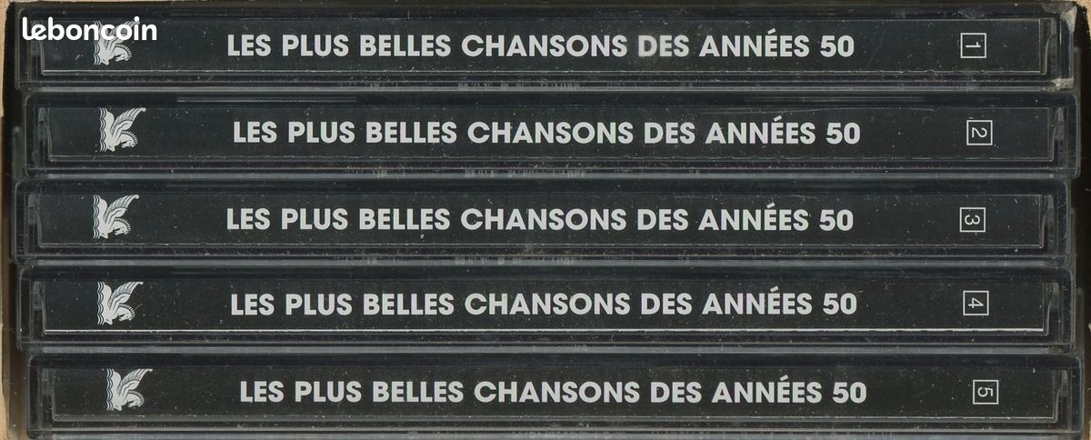 Musique - CD - Les plus belles chansons des années 50 - Coffret 5CD (image 2)
