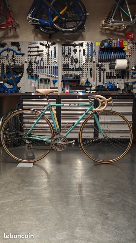 Écrou à Ailettes Laiton Pour Vélo De Collection - 9 Mm - Course, Randonneuse, Piste - Occasion