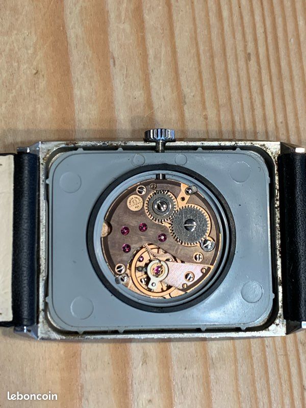 Montre Automatique Poclain Olympic Pour Homme - Occasion, Montre Bracelet Rétro