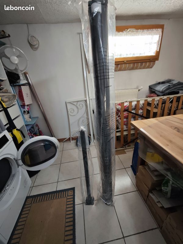 Pare vent neuf de couleur gris 160cm x350cm (image 4)