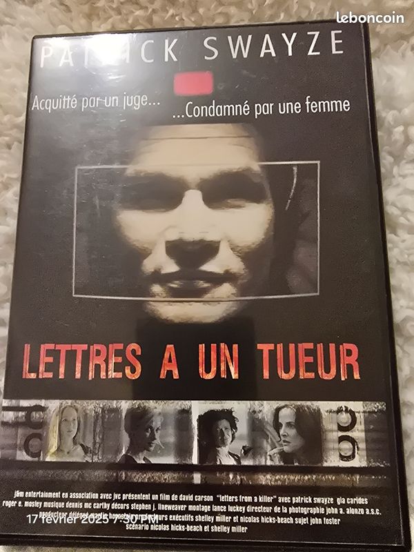 Dvd Patrick Swayze lettres à un tueur (image 1)