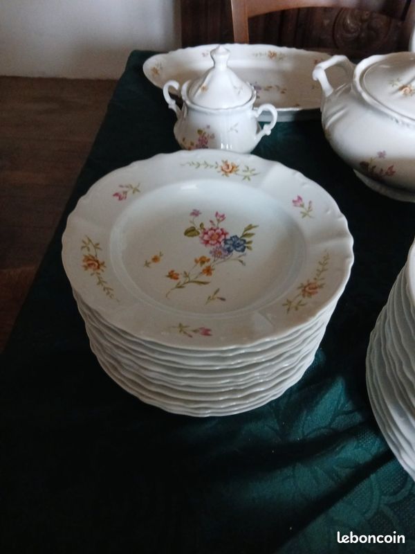 Service porcelaine FD Chauvigny (image 10)