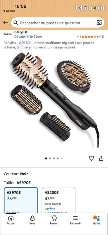 Brosse soufflante BaByliss (image 6)