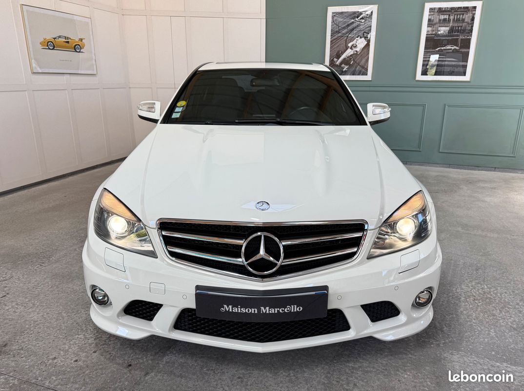 Mercedes C63 AMG 457ch / Pack performance / Toit ouvrant / Caméra / Sièges chauffants (image 4)