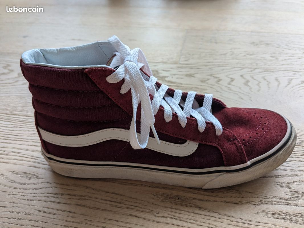 Vans Sk8 Hi Vans Old Skool Montante Rouge Vans Off The Wall Sk8-Hi