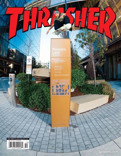 Thrasher Skate Magazine October 2025 Livres