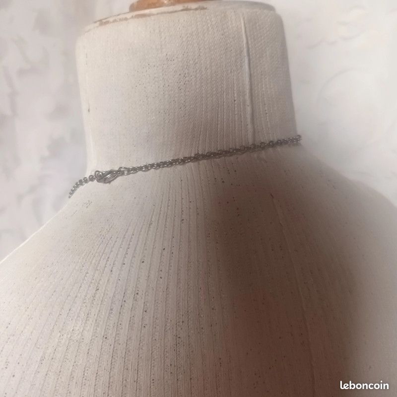 Pendentif chouette avec sa chaîne argentée, neuf, 2 achats - 20% (image 4)