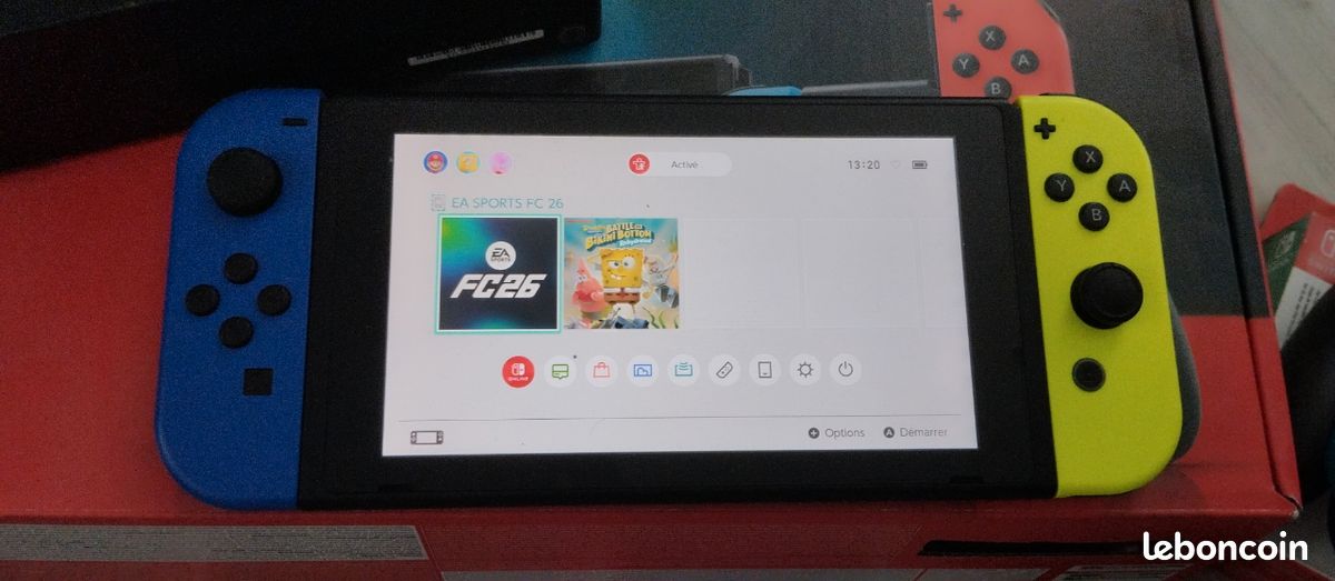 Switch complète + jeux + accessoires
Nintendo Switch complète + jeux + accessoires (image 2)