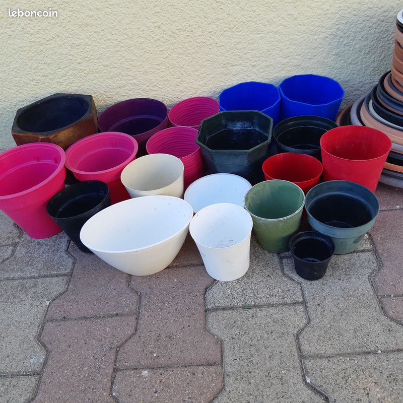 Lot petit pot et lot de pot non percé (image 8)