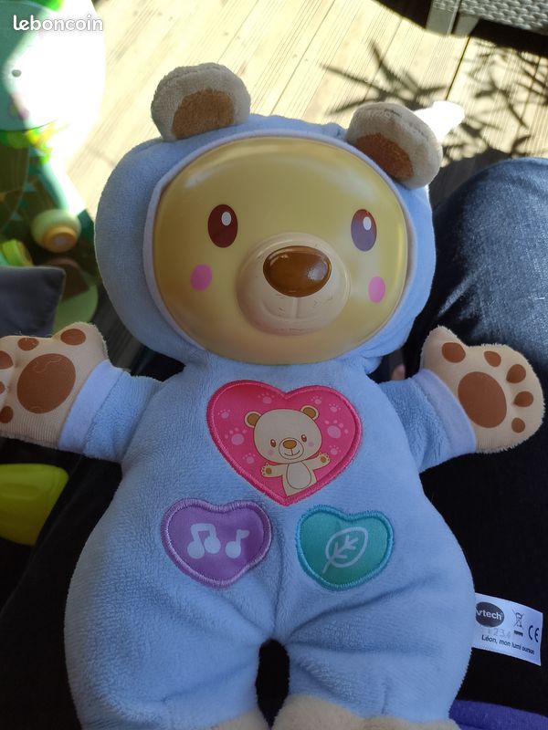 Vtech Baby - Léon, mon Lumi Ourson - Ours berceuse musicale parlante