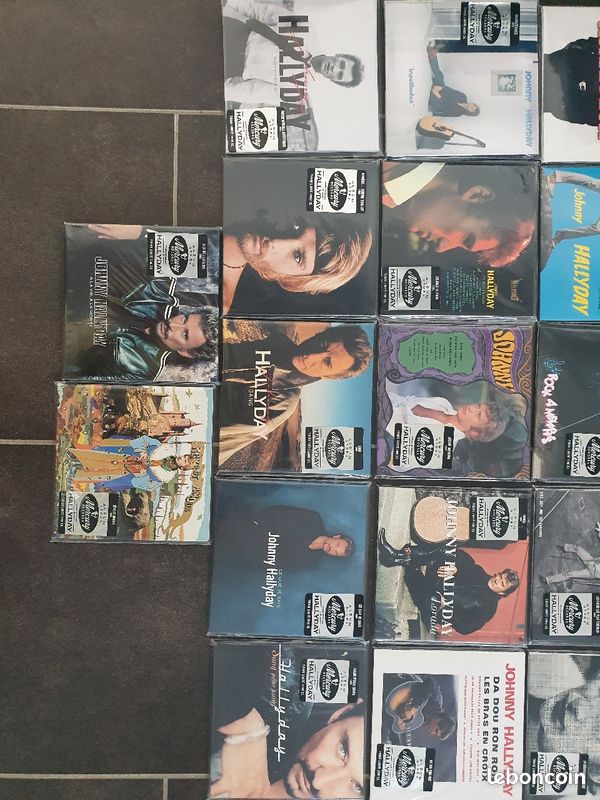 Lot de 22 CD's Johnny Hallyday édition limitées neufs (image 3)