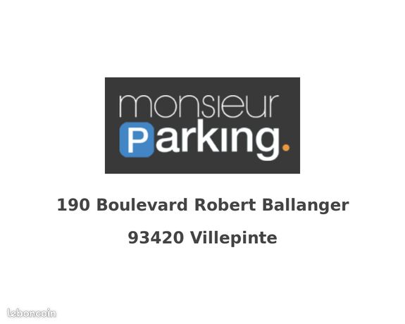 Parking/box Villepinte
