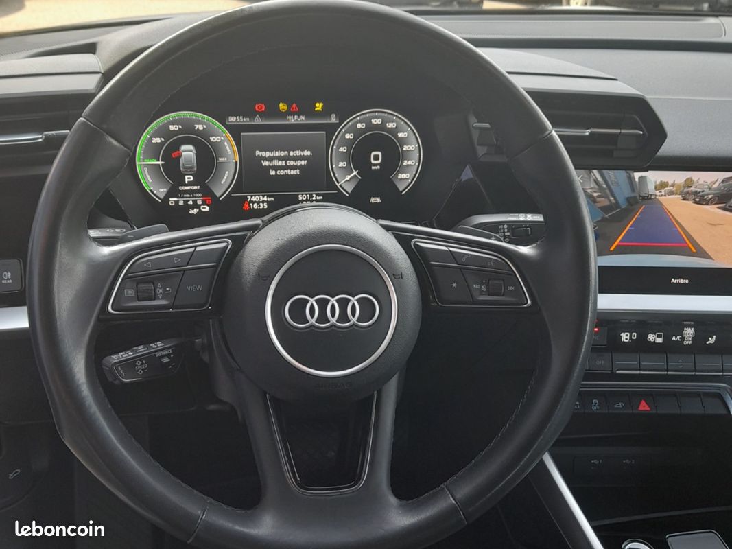 AUDI A3 SPORTBACK 40 TFSIe 204 S tronic 6 Design 1ER MAIN (image 19)