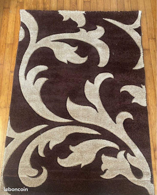 Tapis NEUF beige/marron 120x170 (image 1)