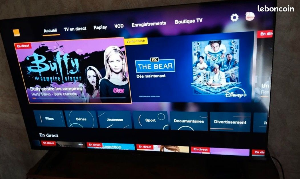 TV samsung 50 pouces UA7025 120 cm très peu utilisée (image 1)