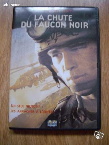 DVD - LA CHUTE DU FAUCON NOIR - neuf (image 1)