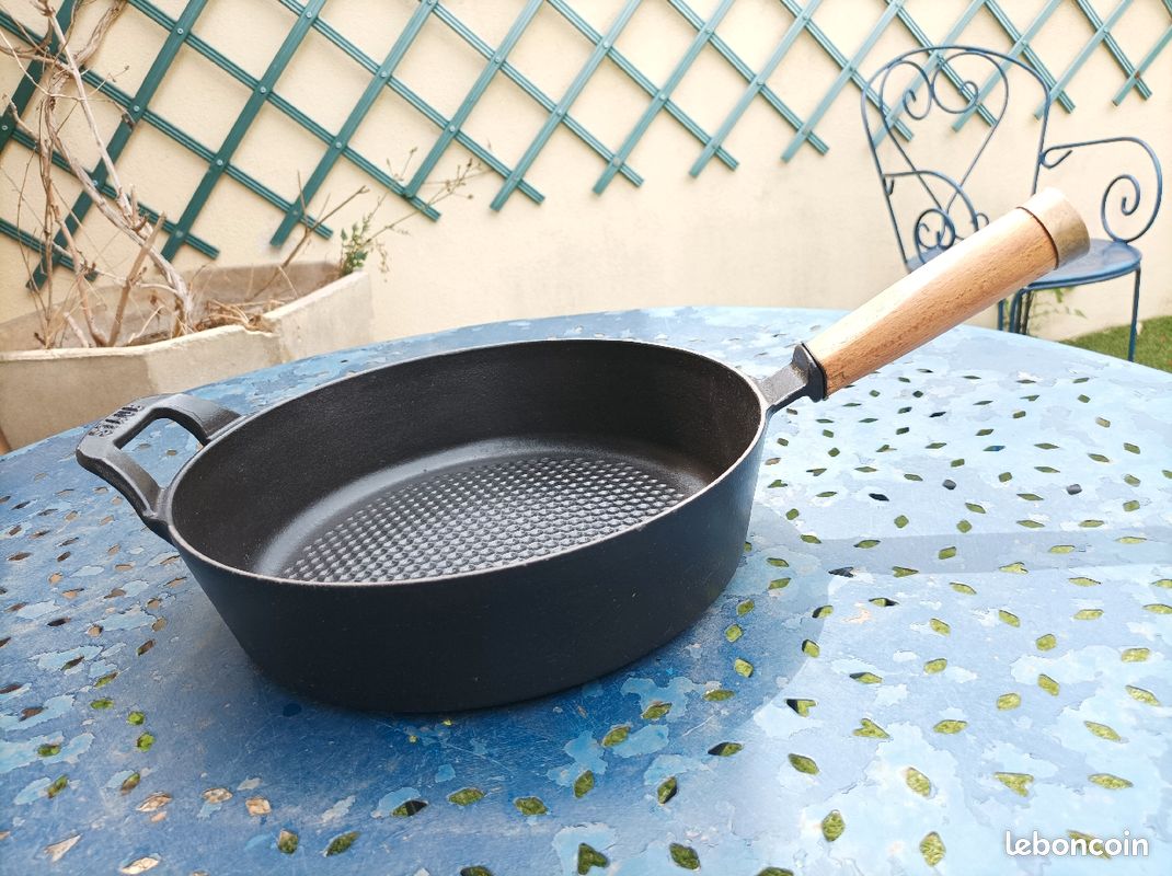 Sauteuse Staub fond émaillée (image 4)